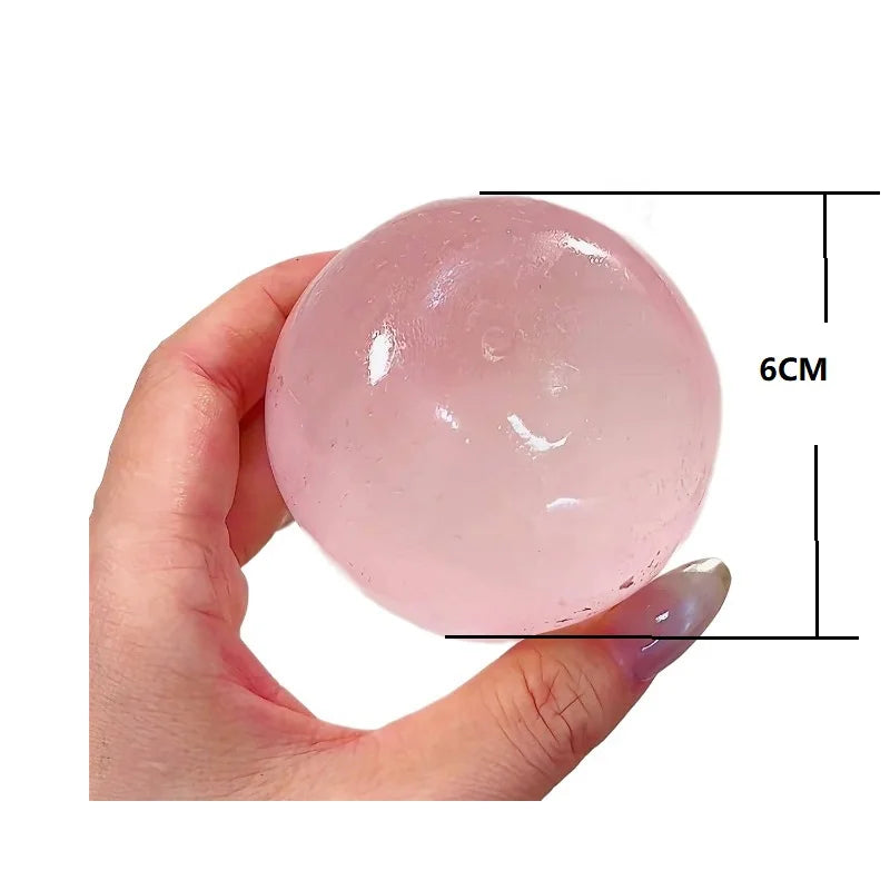 Blue Maltose Squishy Stress Relief Toy - Soft Transparent Slow-Rebound Sensory Fidget