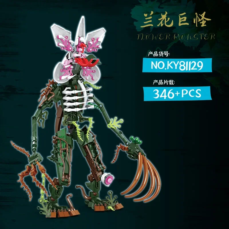 Demogorgon Building Block Kit - Model Assembly Bricks Toy for Halloween & Christmas Decoration Gift