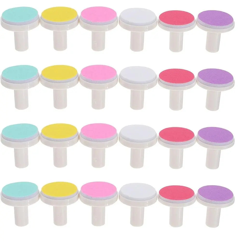 20-Pack Baby Nail File Replacement Pads for Electric Nail Trimmers, Grinding Heads for Newborns Infants Toddlers