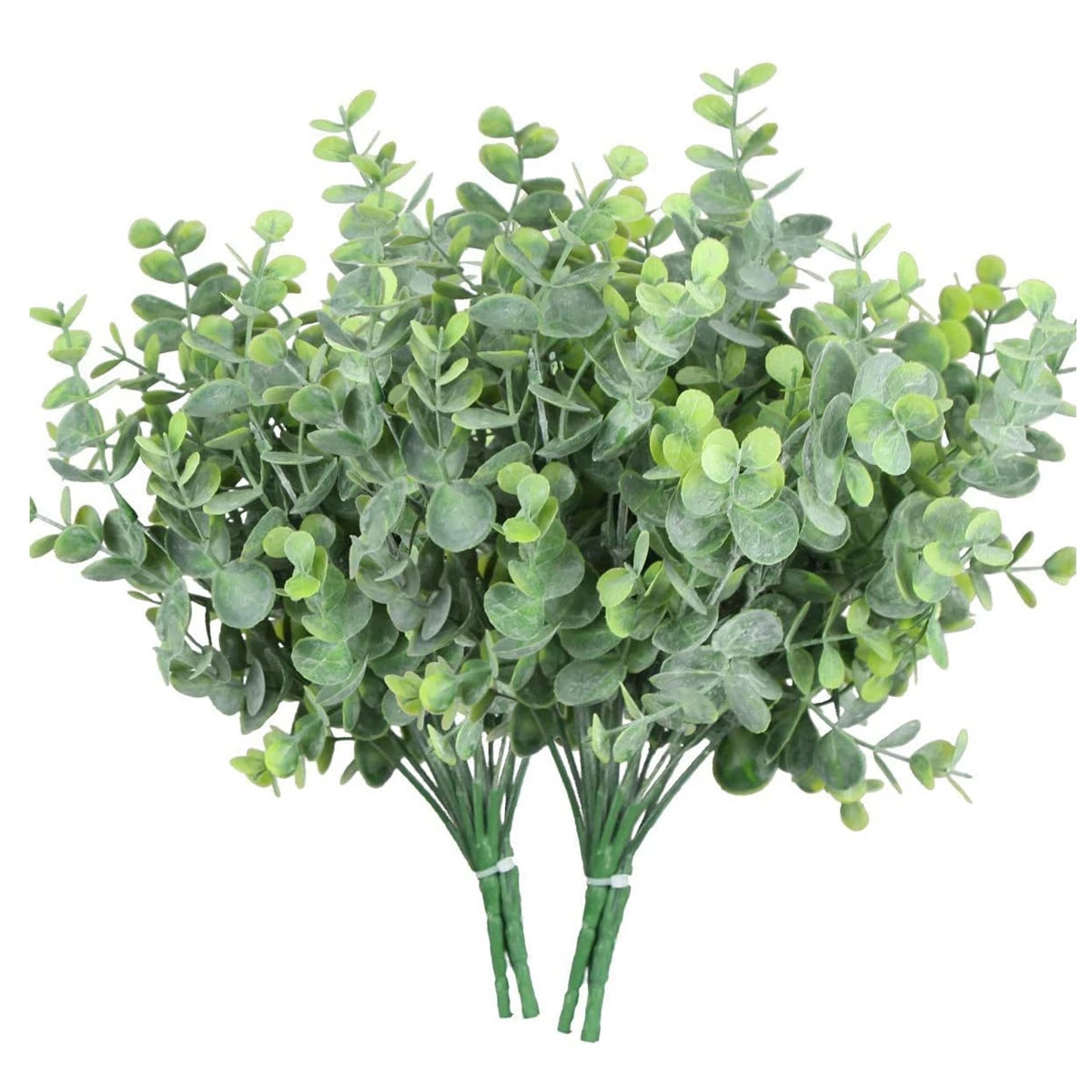 Artificial Rose & Eucalyptus Stem – 13.4 in (34 cm) Faux Flower Branch for Home, Wedding, Bridal & Party Decor