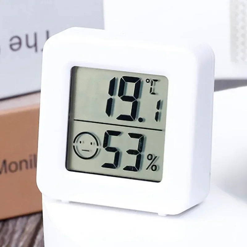 LCD Digital Thermometer Hygrometer - Indoor Temperature & Humidity Gauge Electronic Room Sensor Weather Station