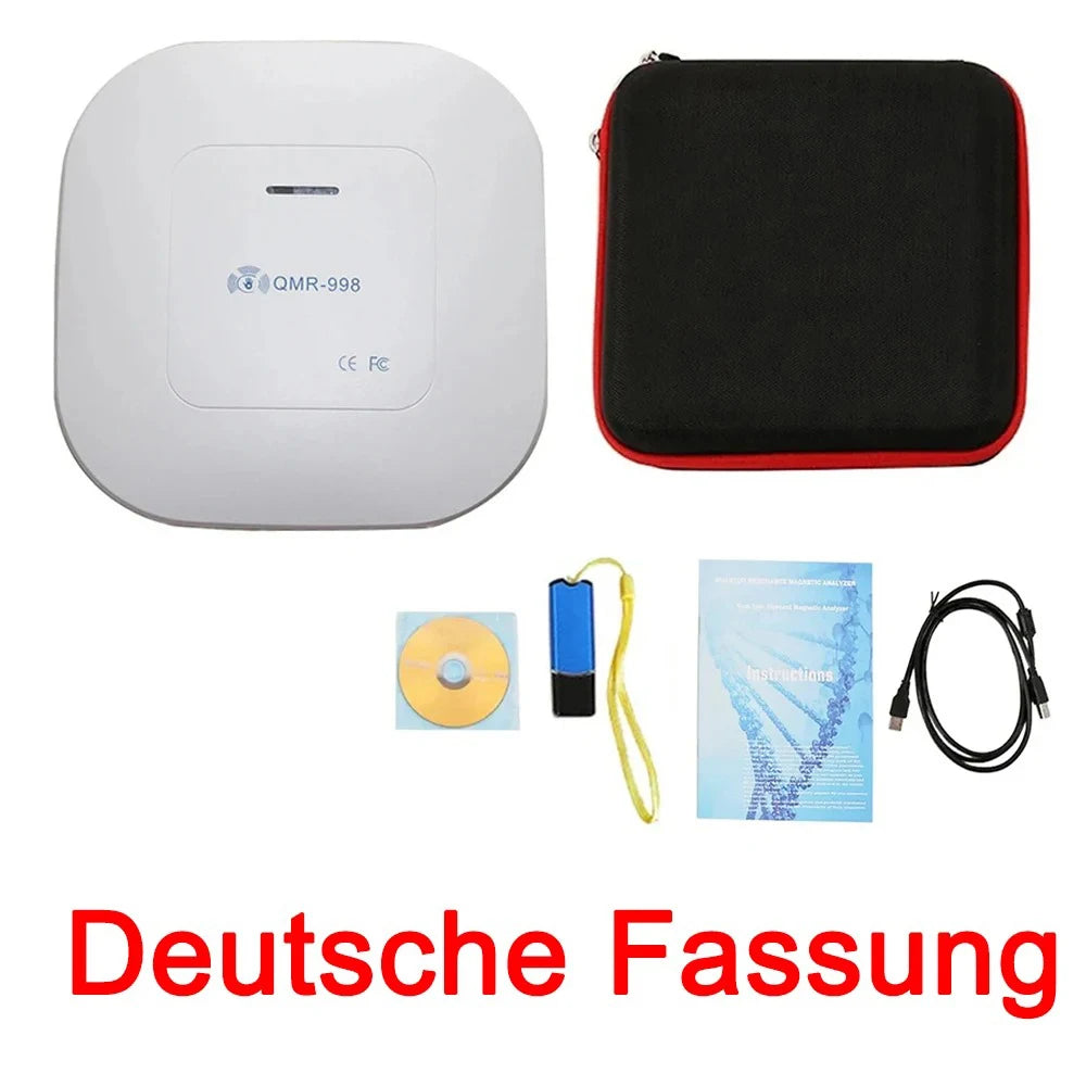 Quantum Magnetic Resonance Body Health Analyzer — Hand-Touch Diagnostic Device, Multi-Language, Up to 54 Reports