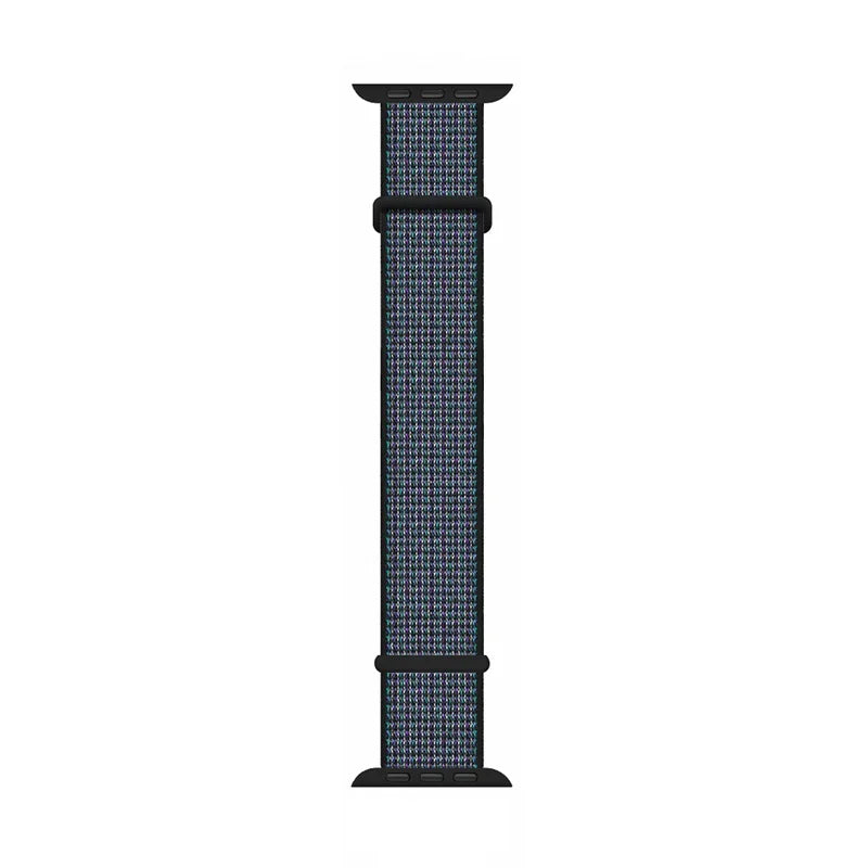 Nylon Braided Breathable Watch Band – Fits 38/40/41/42/44/45/46/49 mm (1.50–1.93 in) Smartwatches
