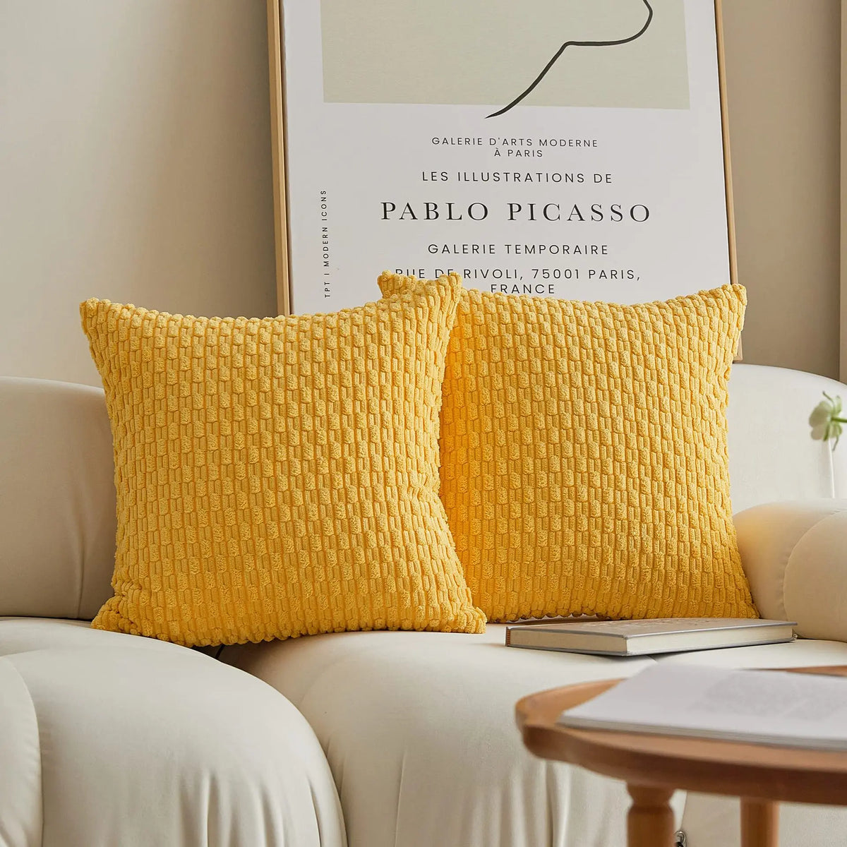 Decorative Cushion Cover 45x45 cm (18x18 in) Sofa Throw Pillow Cover for Living Room Home Decor