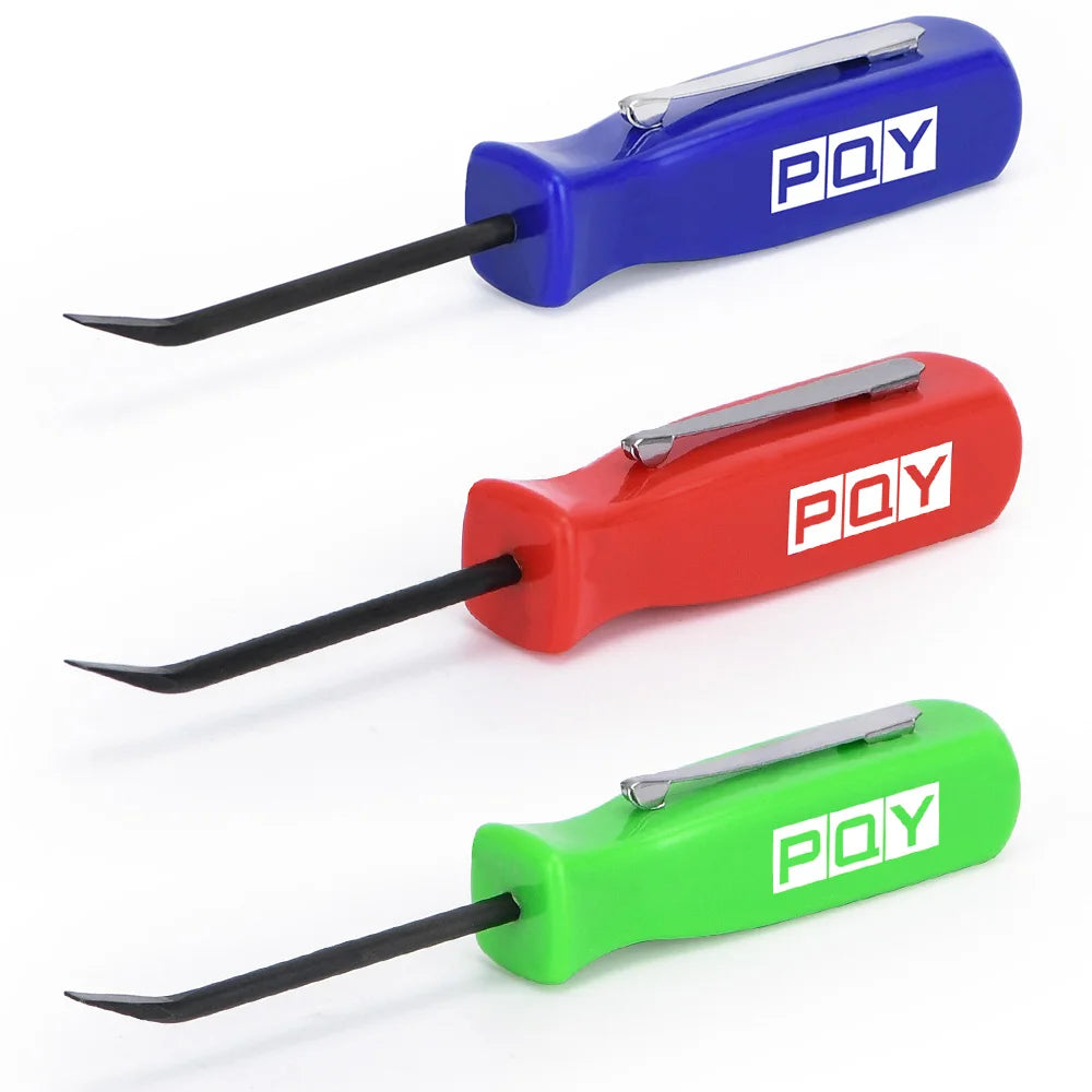 Pocket Pry Bar Short Angled 4-Sided Grip Car Repair Remover Hand Tool