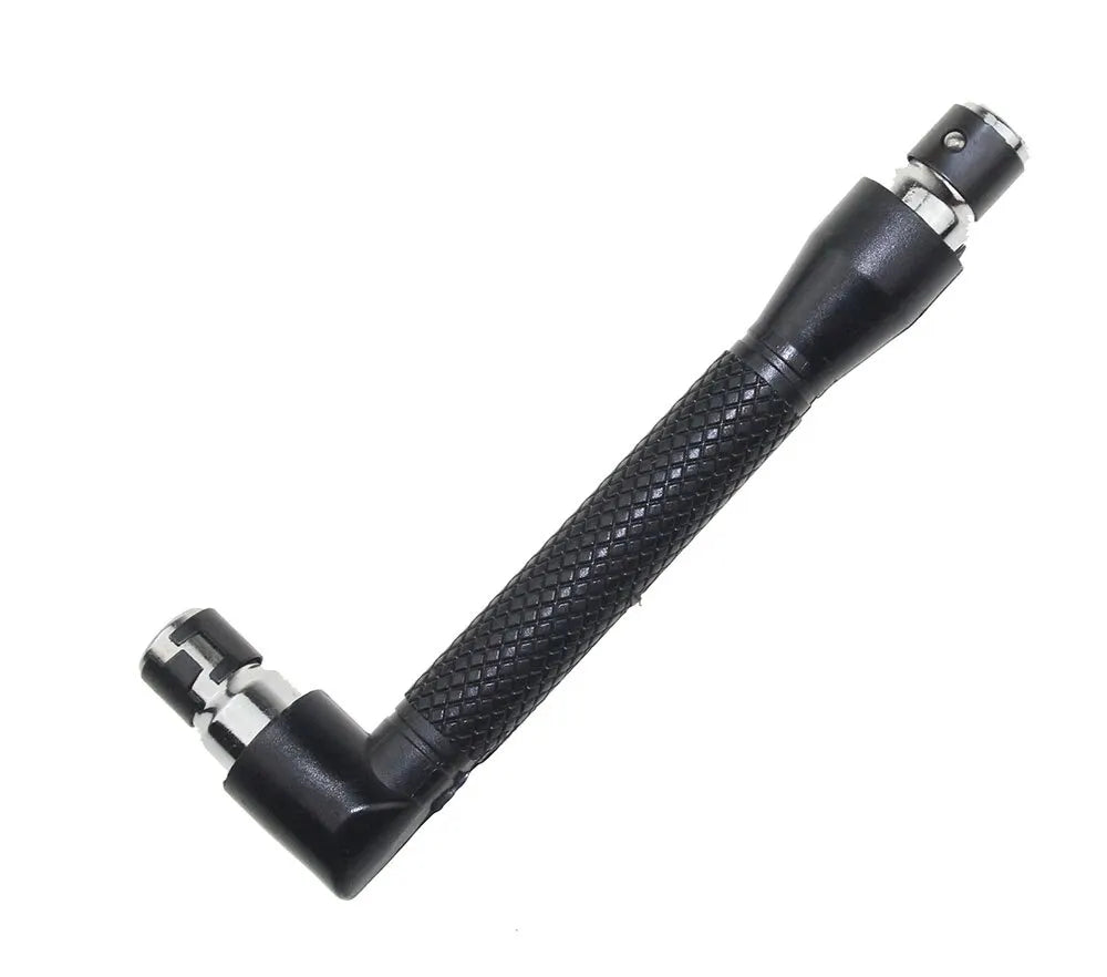 Mini L-Shaped Double-Ended Socket Wrench 1/4-inch (6.35 mm) Right-Angle Joiner Handle