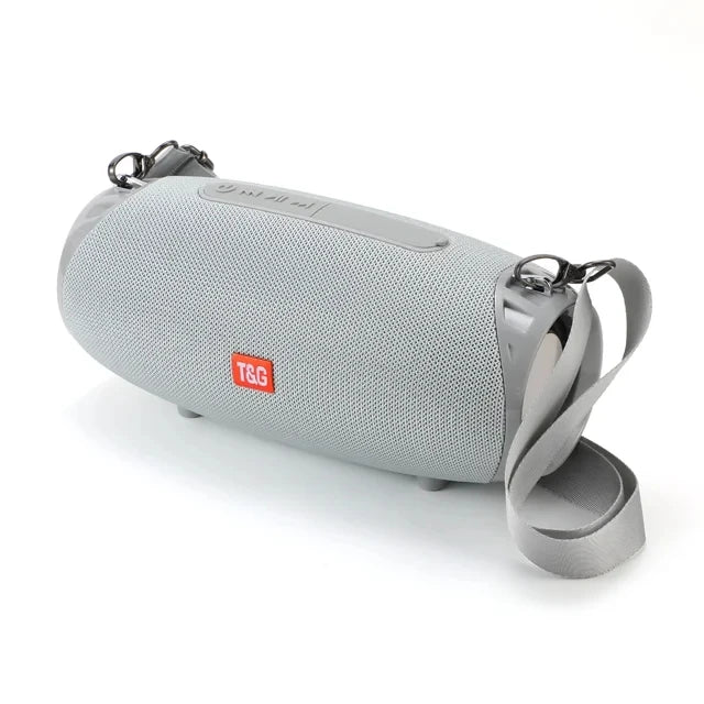 Portable Bluetooth Speaker 10W (5W x2) Bluetooth 5.3 FM Radio TF/USB/AUX Rechargeable Waterproof