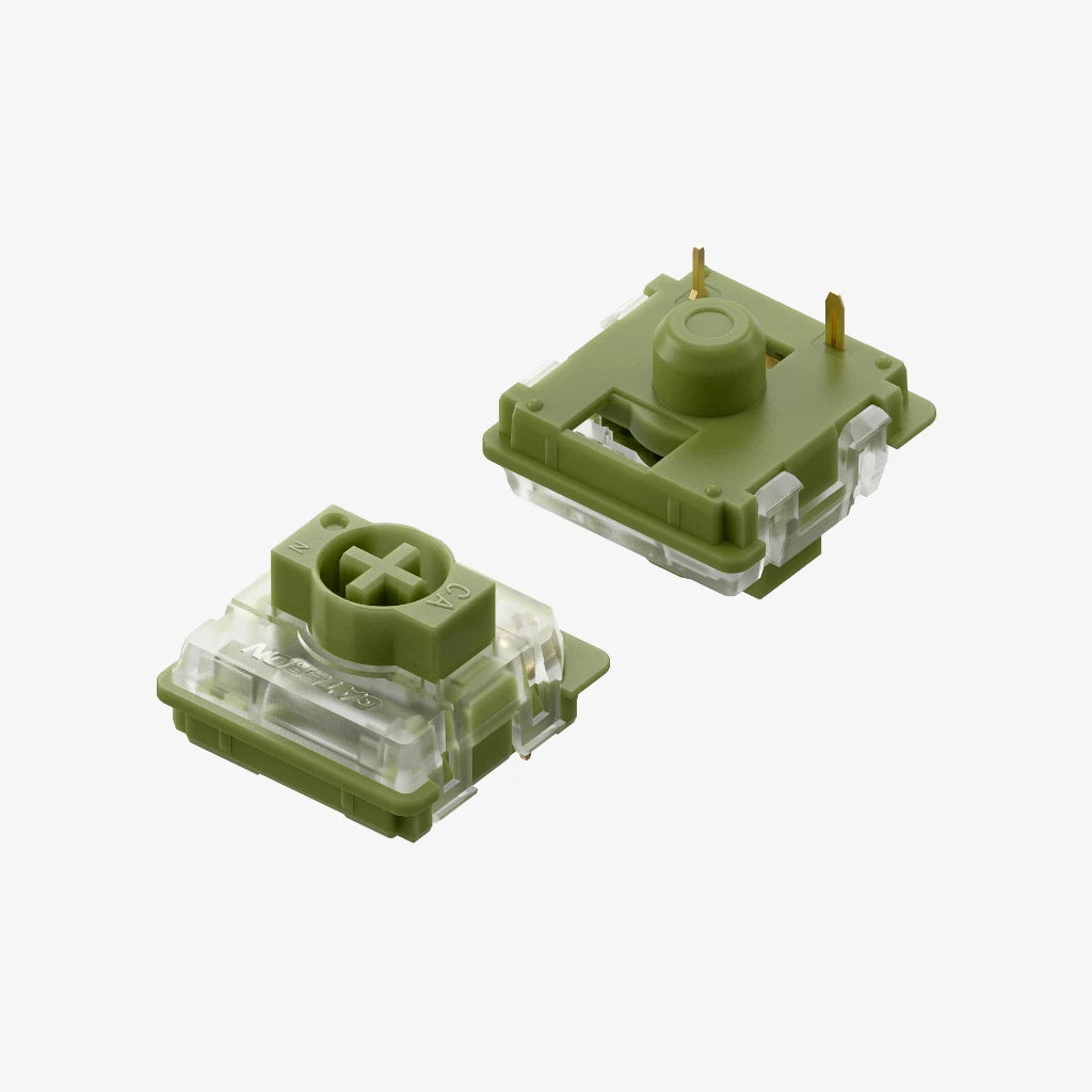 Low Profile Mechanical Keyboard Switches - 100-Pack Replacement for Compact & Low-Profile Keyboards