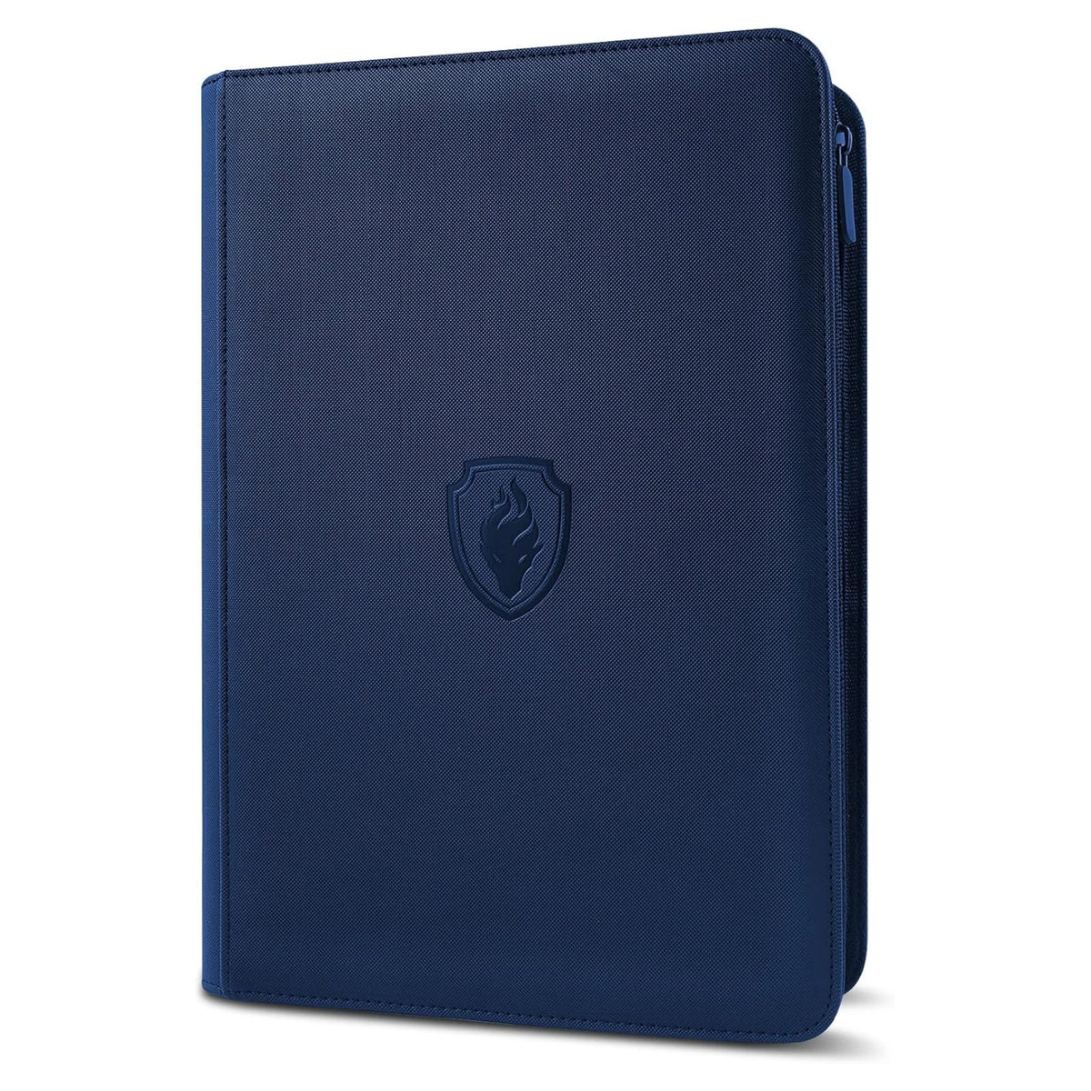 9-Pocket Zipper Card Binder 360-Card Trading Card Holder Book with Premium PU Zip Cover Side-Loading Sleeves