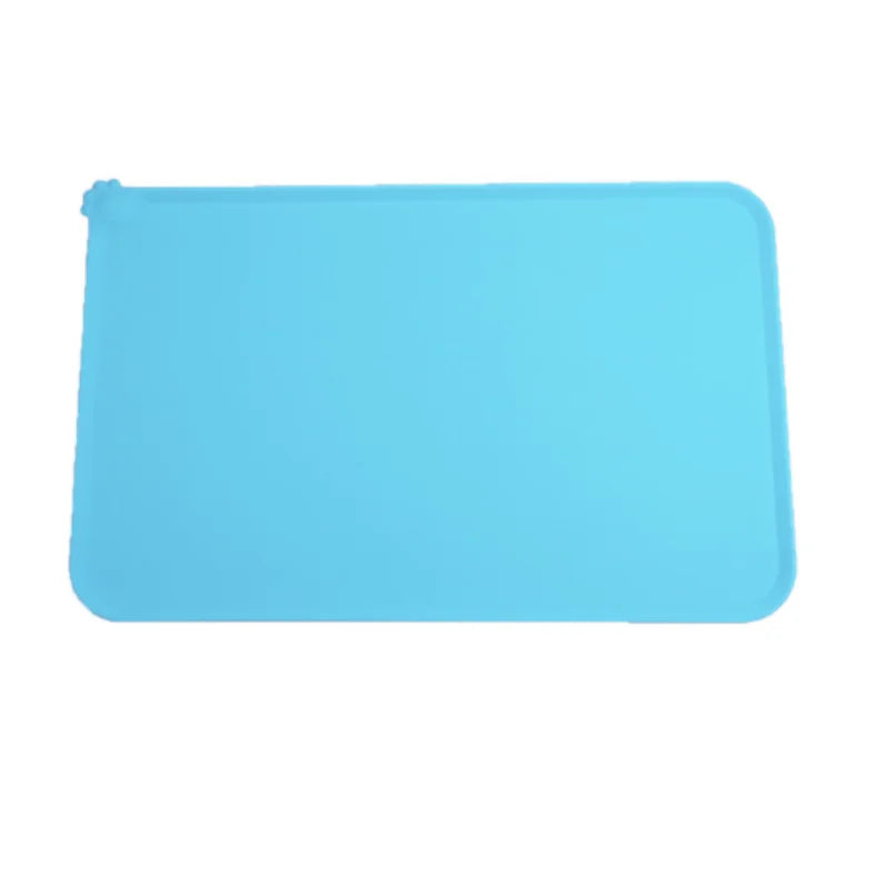 Silicone Pet Feeding Mat Waterproof Anti-Slip Bowl Placemat for Dogs and Cats