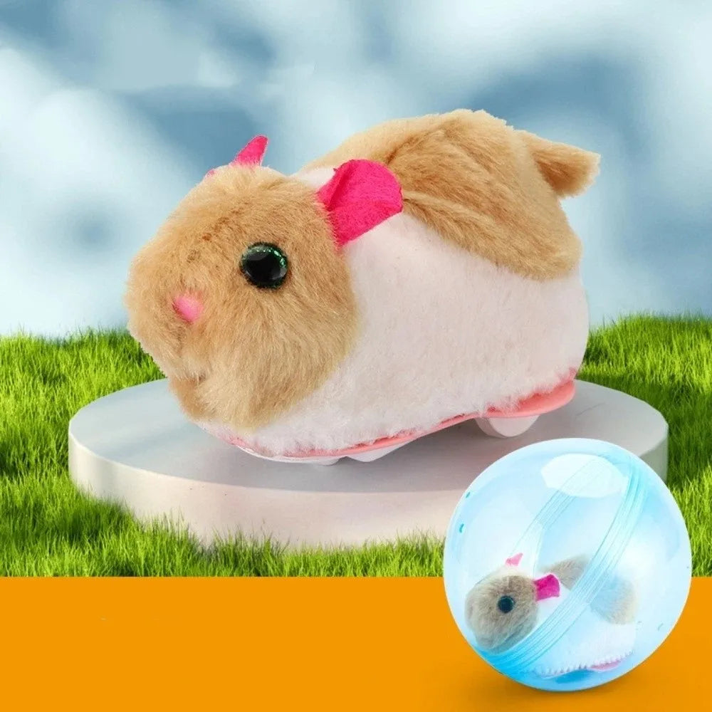 Interactive Cat Chasing Ball with Plush Toy view 7