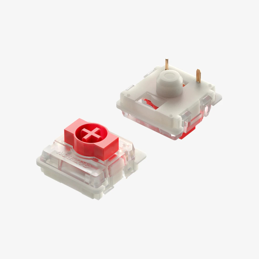 Low Profile Mechanical Keyboard Switches - 100-Pack Replacement for Compact & Low-Profile Keyboards