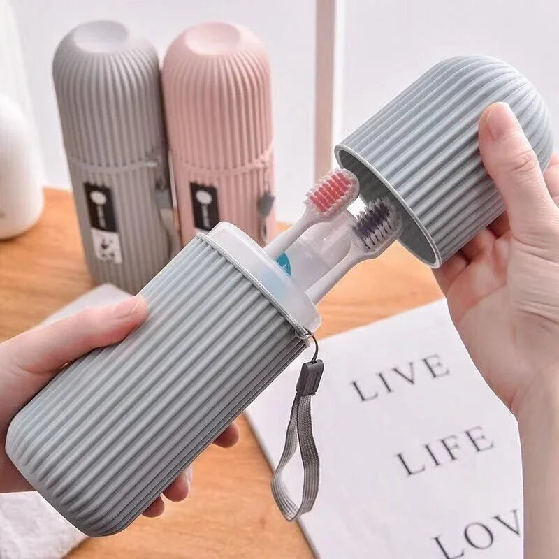 Travel Toothbrush & Toothpaste Case Portable Holder Storage Box 19.6 x 6 cm (7.7 x 2.4 in)