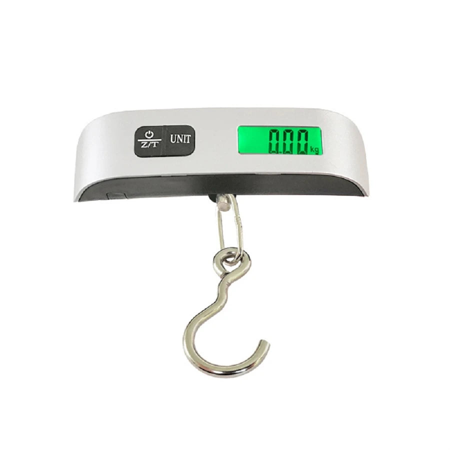 Portable Luggage Scale 110lb/50kg Digital LCD Hanging Travel Bag Scale with Backlight & Tare