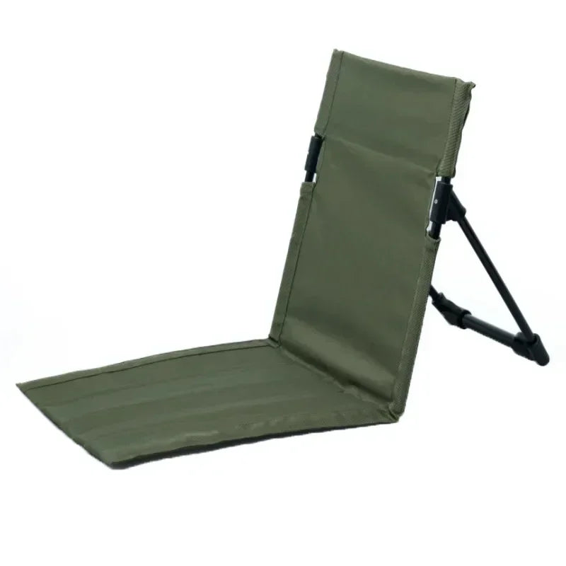 Ultra-Light Folding Camping & Beach Chair – Portable Aluminum Alloy, 600D Oxford Fabric, Compact (20.1 x 9.4 in / 51 x 24 cm)