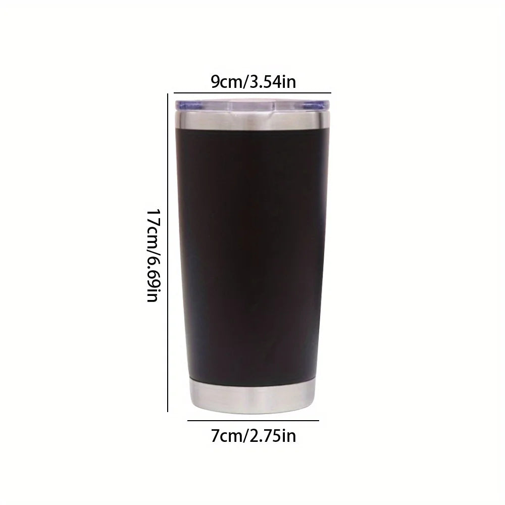 Personalized Engraved Stainless Steel Insulated Travel Tumbler - Custom Name Reusable Travel Mug Gift for Men and Women