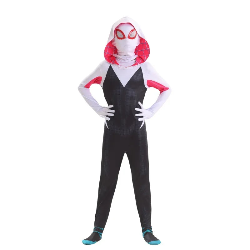 Superhero Zentai Cosplay Full-Body Suit – Multiple Sizes 100–190 cm (39–75 in) | Halloween Party Costume & Collectible Gift for Cosplay Fans