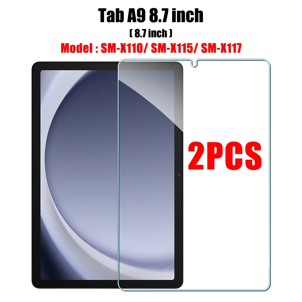 2-Pack Tempered Glass Screen Protector for Galaxy Tab Tablets – 10.8 inch (27.4 cm), Anti-Scratch Bubble-Free Film