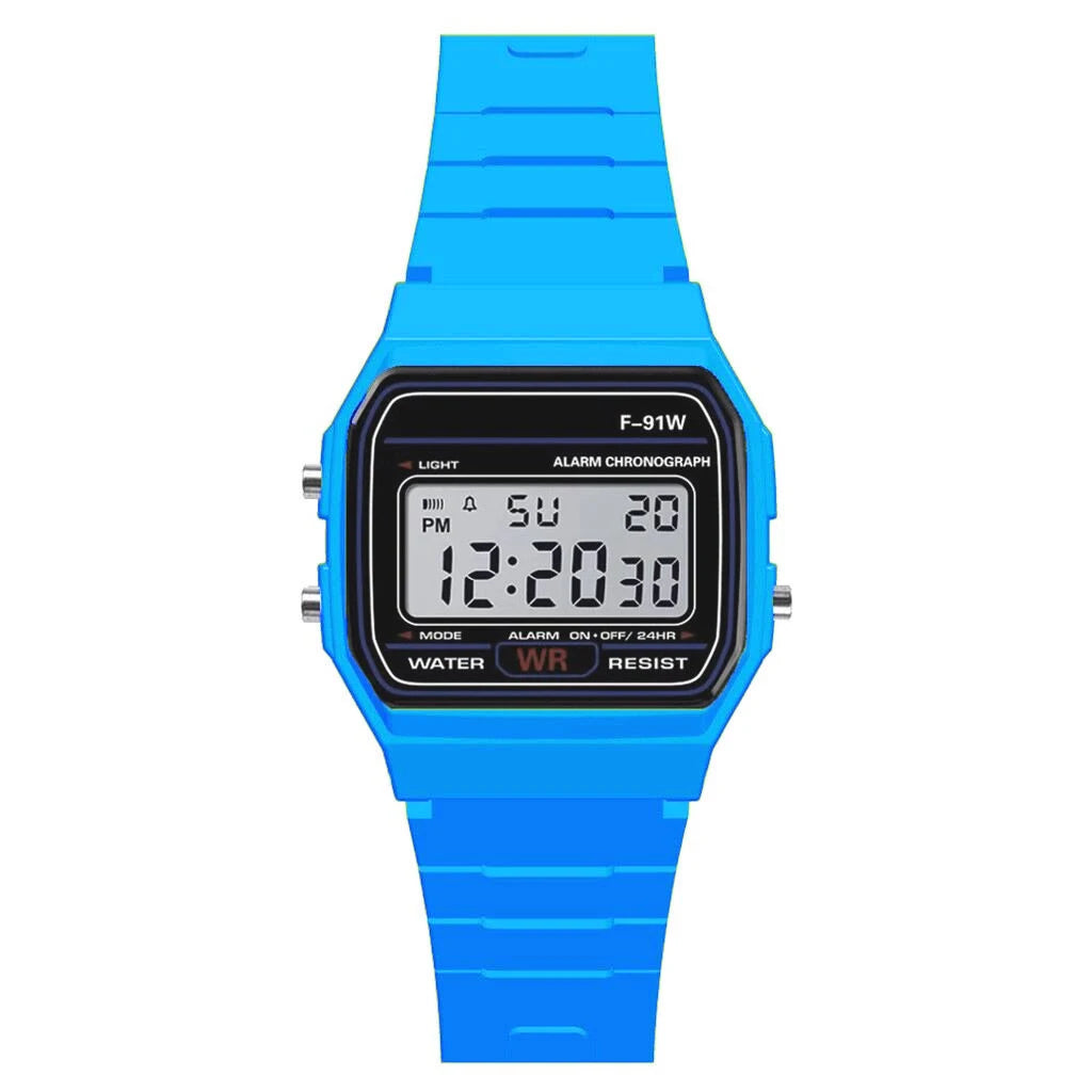 Waterproof LED Digital Military Sport Watch – Analog-Digital Unisex Kids & Women Alarm Wristwatch