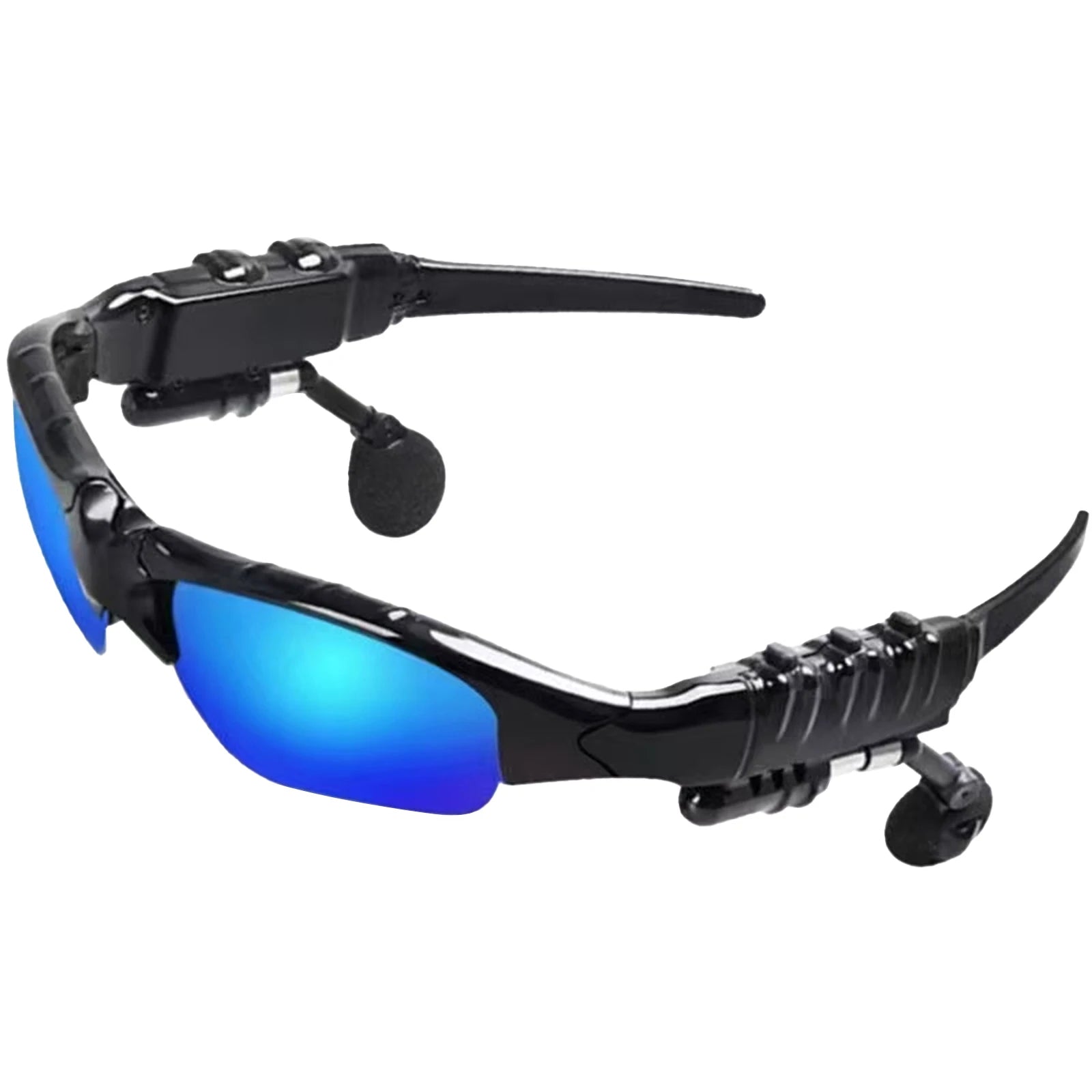 Bluetooth Smart Sunglasses with Polarized UV Protection and Stereo Open-Ear Headphones for Hiking & Outdoor