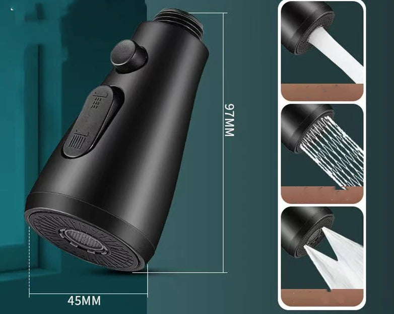 Universal Faucet Aerator & Pull-Out Spray Head view 10