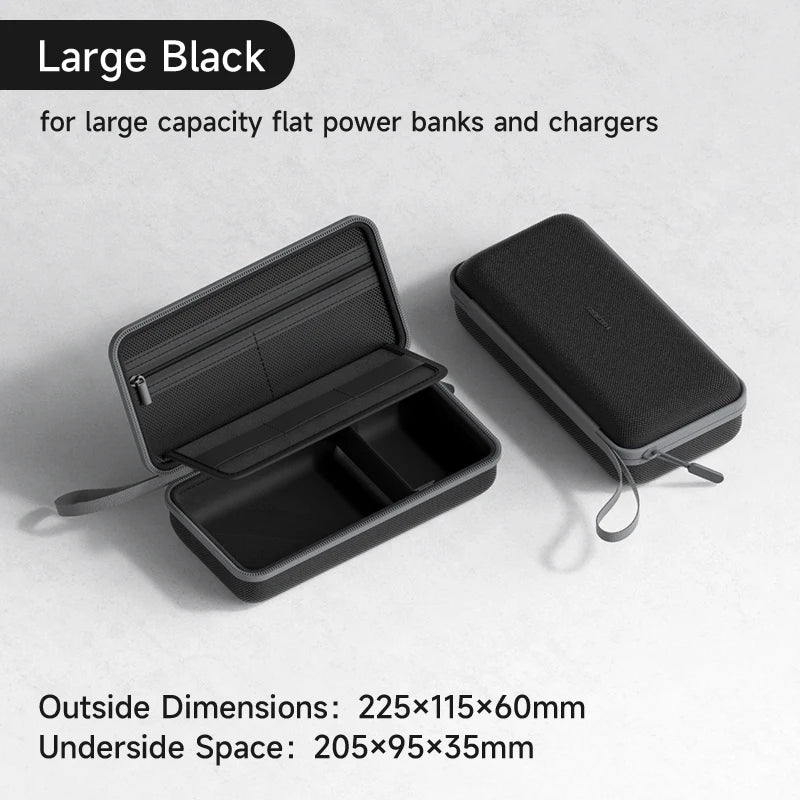 Portable Electronic Travel Organizer Bag for Cables, Chargers, Power Bank, SD Cards and Mouse