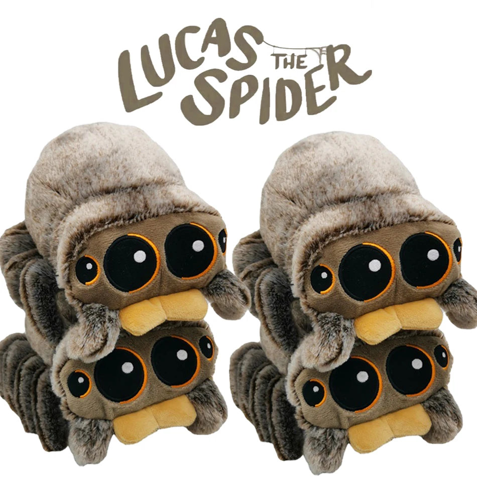 Black Spider Plush Pillow – Soft Stuffed Animal Toy & Anime Room Decor Gift for Kids