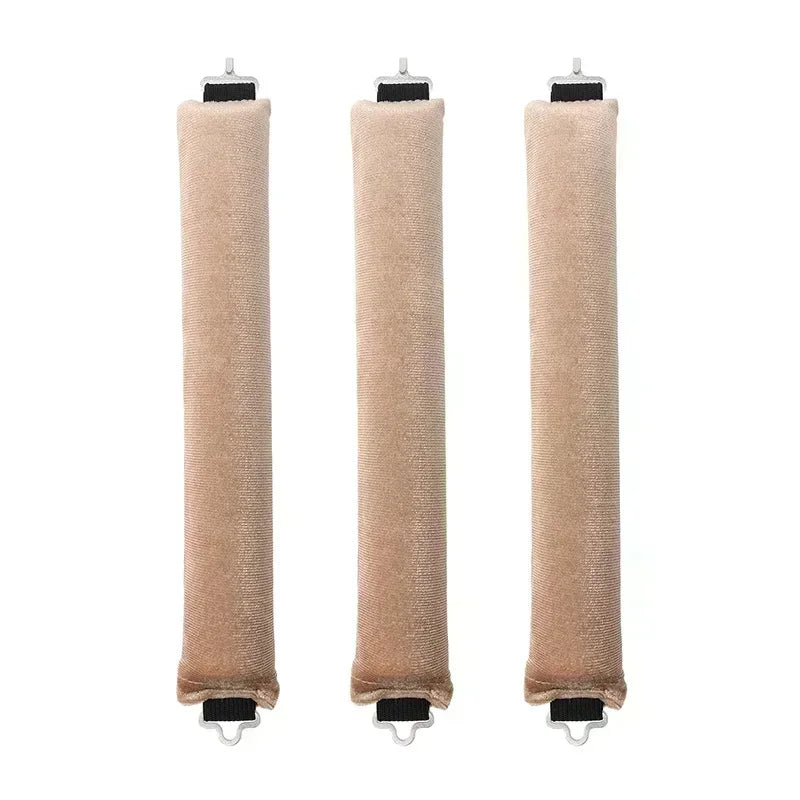 Heatless Hair Curler Rod Headband – No-Heat Soft Flannel Hair Rollers for Sleeping (25 x 9.5 cm / 9.84 x 3.74 in)