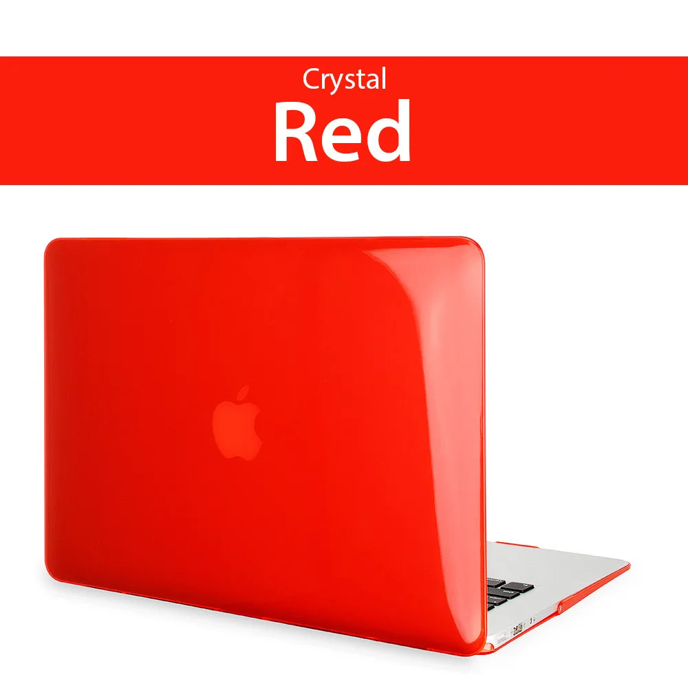 Glitter Hard Shell Laptop Case for MacBook Air & Pro 13/14/15/16 Inch (33–41 cm) Clear Sparkle Protective Sleeve