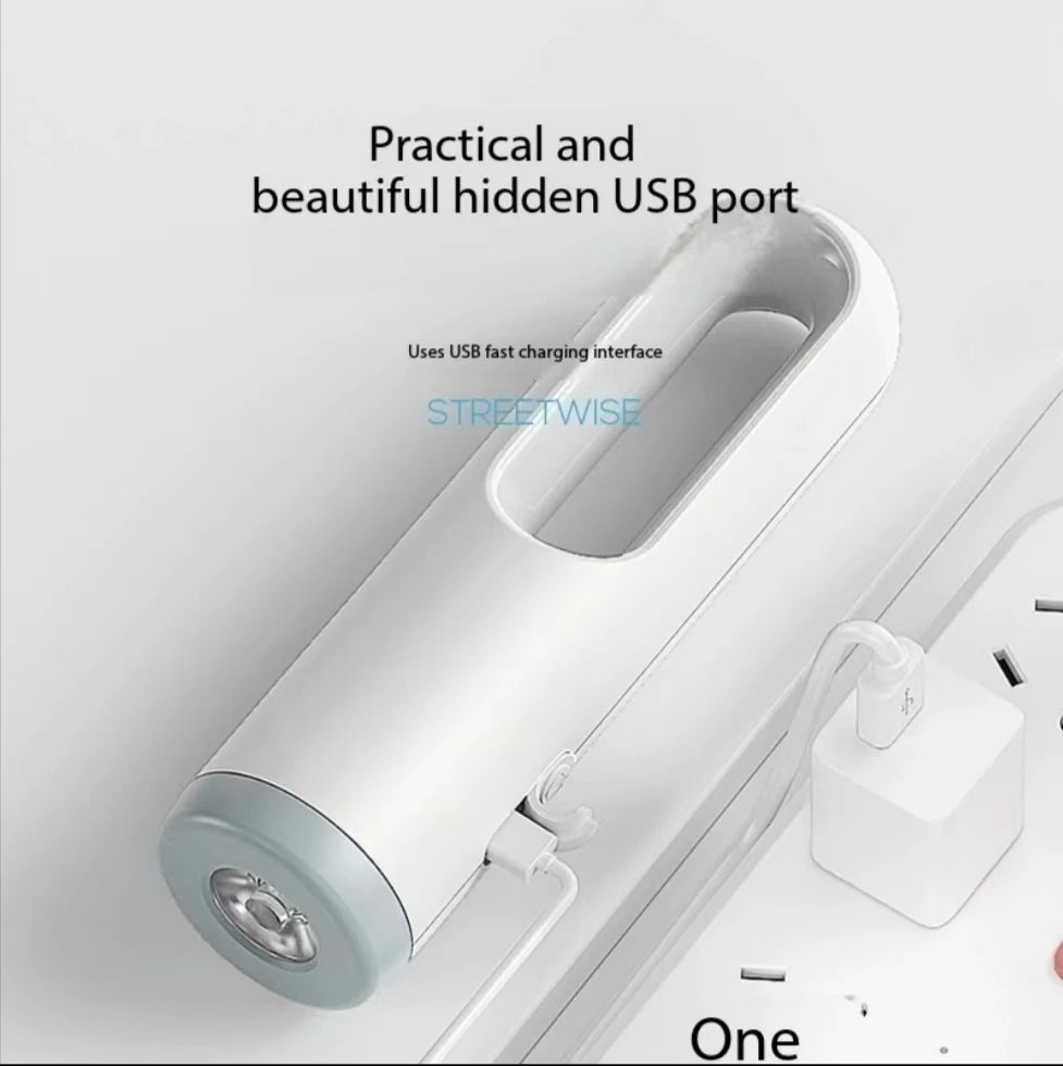Portable 2-in-1 Rechargeable Flashlight & Motion Sensor Night Light - USB-C Bedside, Bathroom, Baby Feeding, Reading & Camping Lamp
