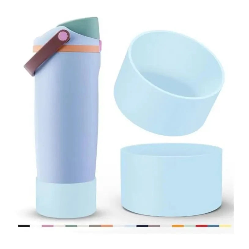 Silicone Bottom Boot Protector for Straw Tumblers — Fits 19oz/20oz (562/591ml), 24oz (710ml), 30oz (887ml), 40oz (1183ml)