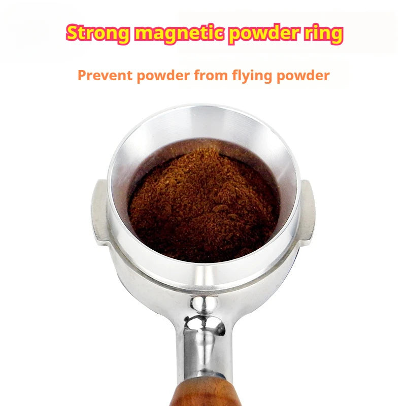 51/53/58mm (2.01/2.09/2.28 in) Aluminum Espresso Dosing Ring for Portafilter - Barista Tamper Accessory