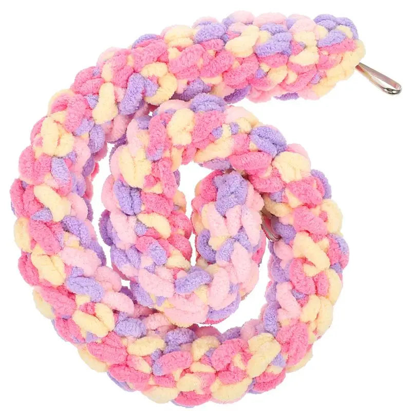 Small Pet Cotton Rope Climbing Toy for Rats, Hamsters, Guinea Pigs & Sugar Gliders — 60cm (23.6in) Durable Hanging Chew Toy
