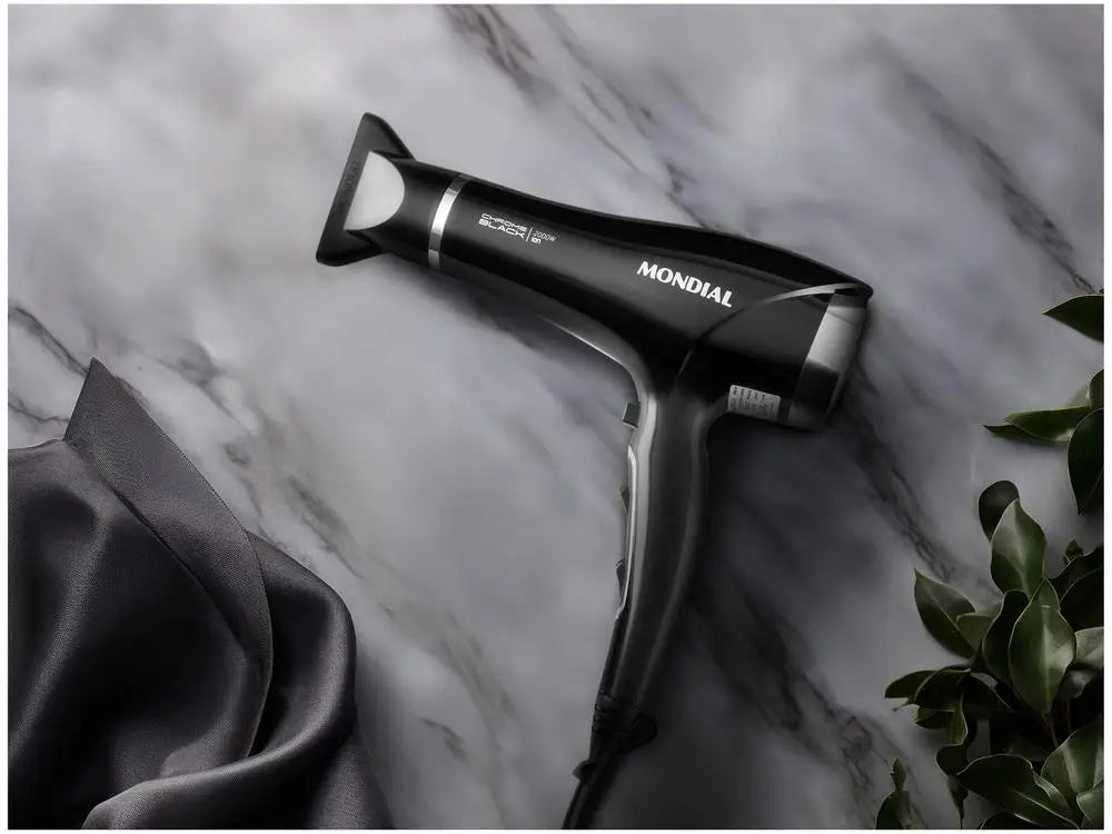 Tourmaline Ionic Hair Dryer 2000W - Ceramic Blow Dryer, 110V, Black