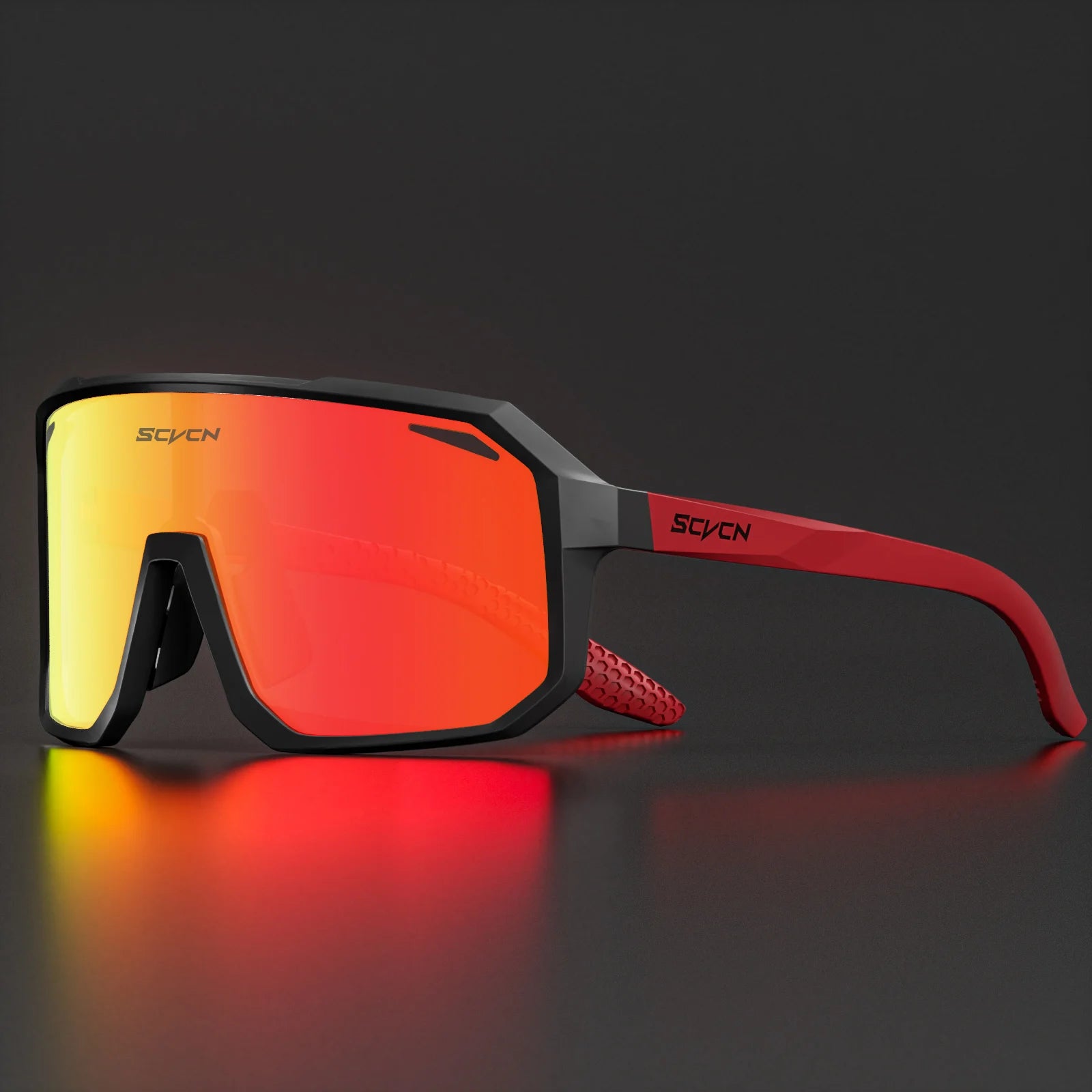 Unisex UV400 Cycling Sunglasses Polycarbonate Sports Glasses for MTB & Road Bike