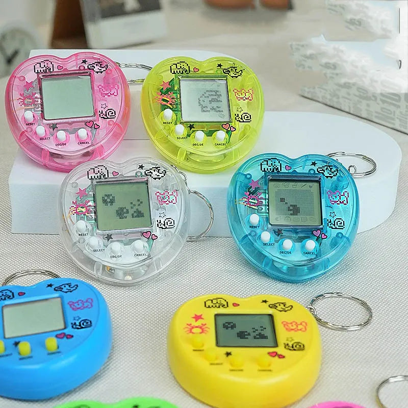 Nostalgic Handheld Virtual Pet Game - Electronic Digital Pet Toy with 168 Pets