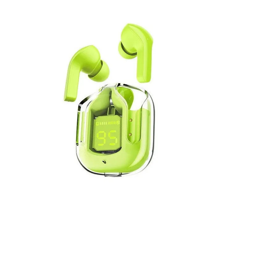 Bluetooth Noise-Cancelling TWS Earbuds with Digital Display Charging Case Hi-Fi Stereo