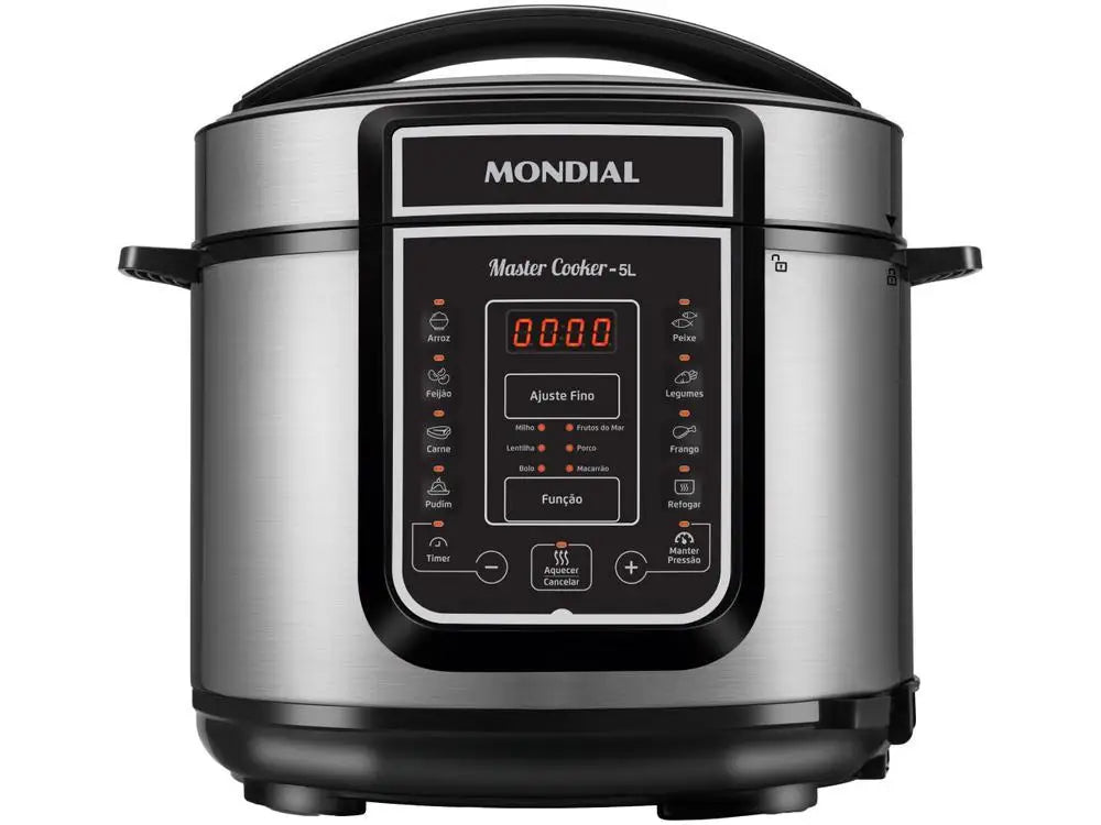 5L (5.3 qt) Digital Electric Pressure Cooker 110V 14-Function Programmable Multi-Cooker