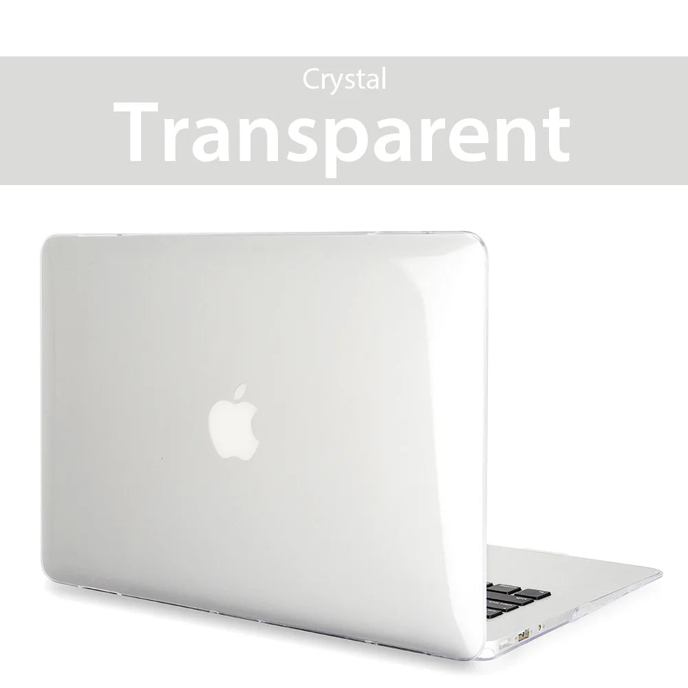 Glitter Hard Shell Laptop Case for MacBook Air & Pro 13/14/15/16 Inch (33–41 cm) Clear Sparkle Protective Sleeve