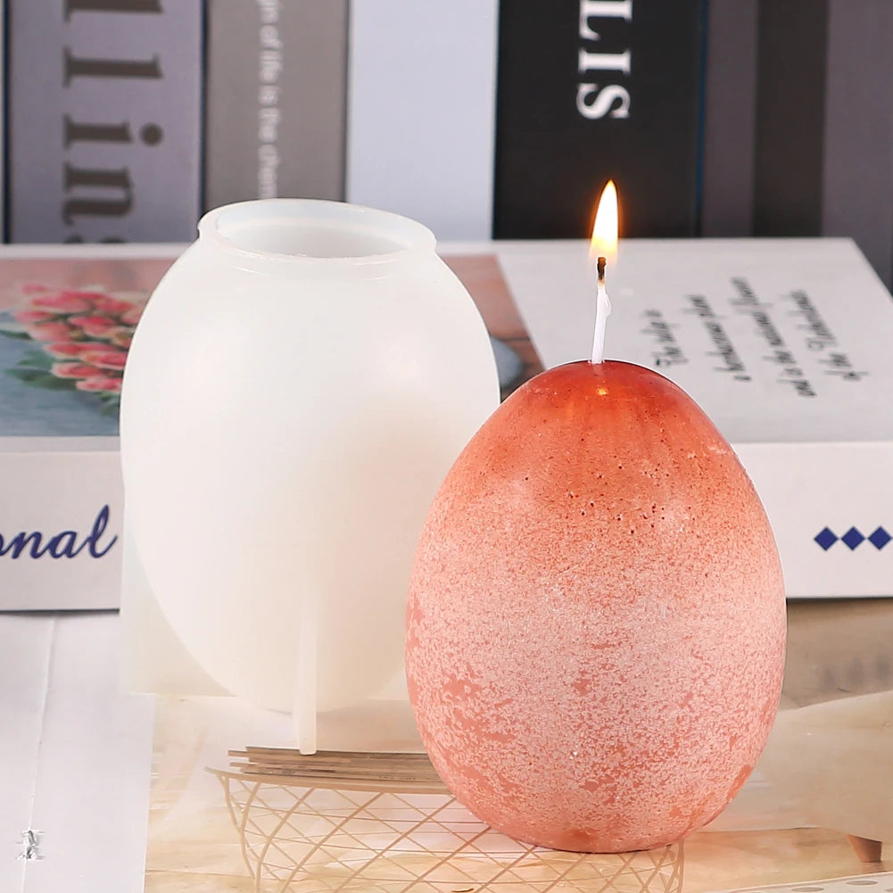 3D Dragon Egg Silicone Mold for Resin, Candle, Soap & DIY Crafts