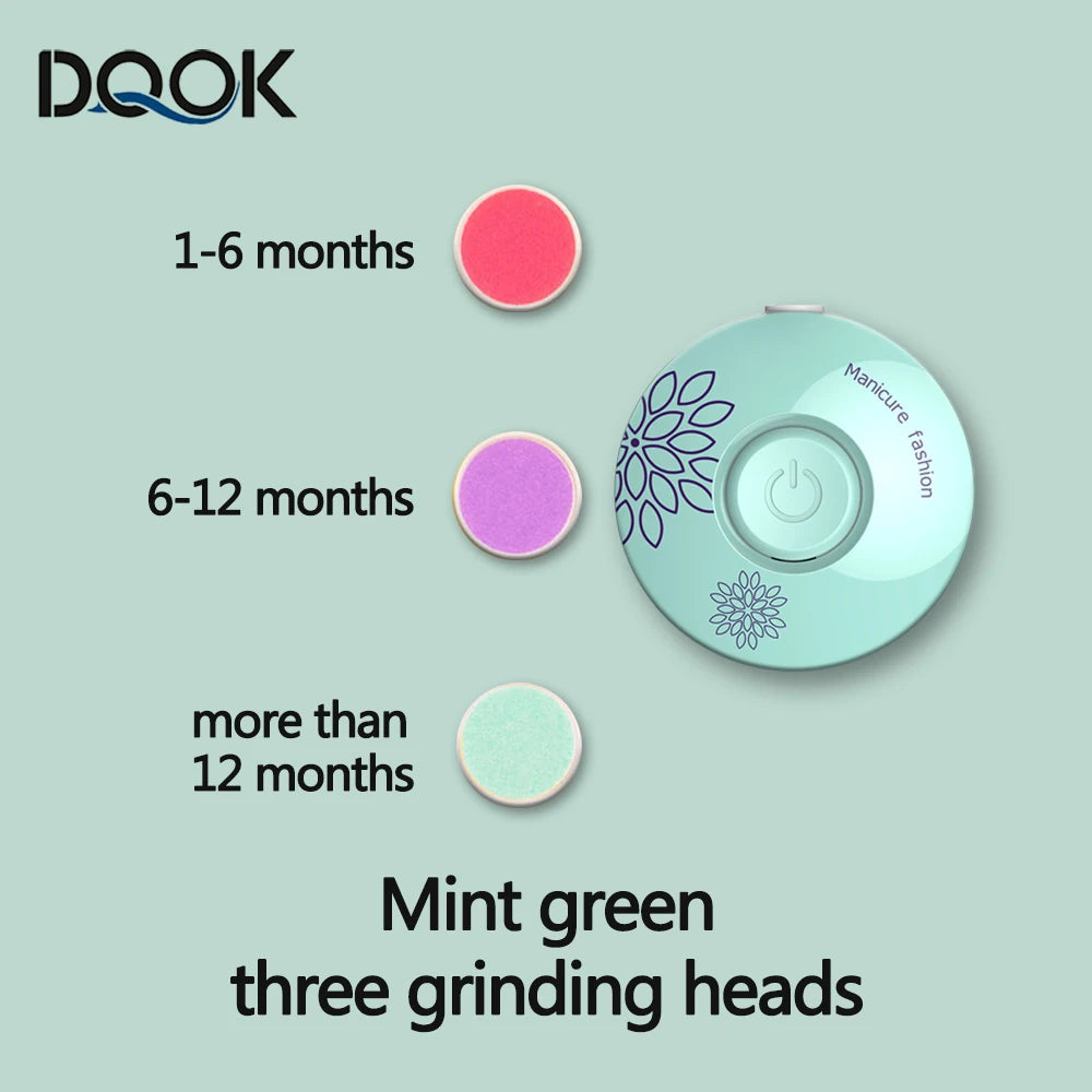 Baby Electric Nail Clippers & Grooming Kit - Infant Nail Trimmer, Polishing Tools & Manicure Scissors