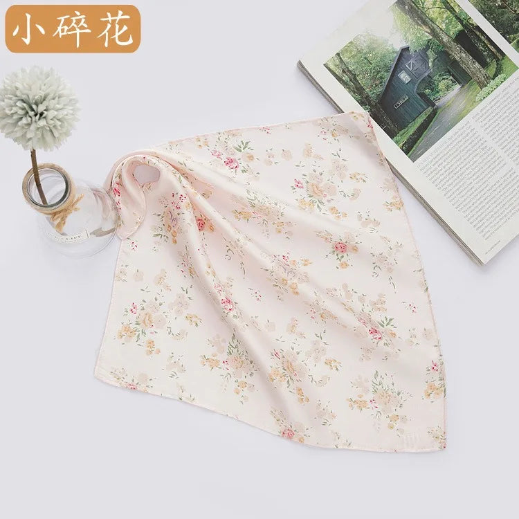 FanzyMarket 100% Mulberry Silk men's pocket square, 35cm solid tatting handkerchief, elegant fashion accessory for suits.