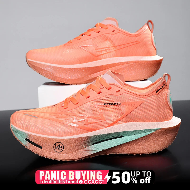 Men's breathable air mesh lace-up casual sneakers by FanzyMarket with lightweight EVA insoles and durable rubber outsoles.