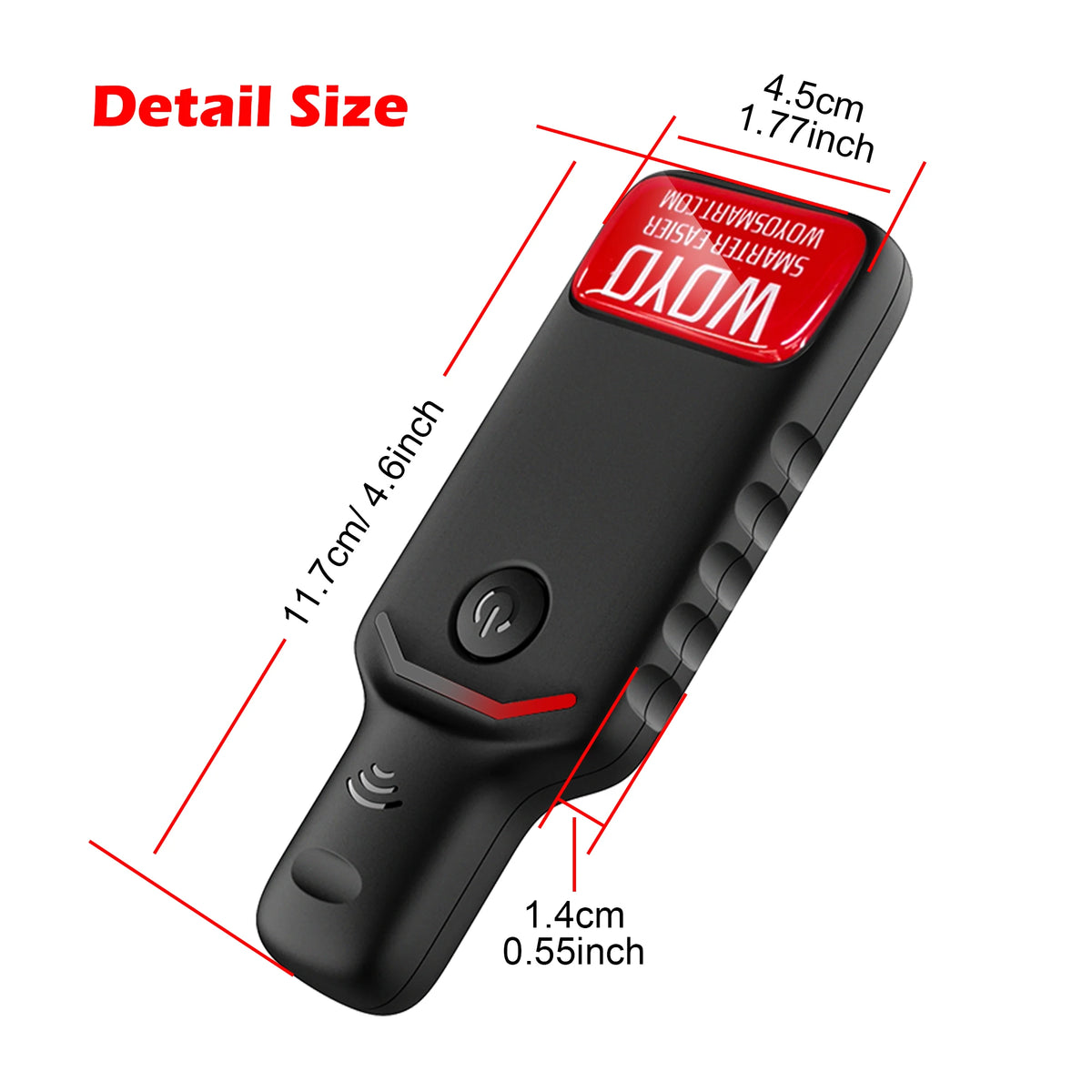 FanzyMarket PKE LF Transponder Coil Locator and Keyless Entry LF Antenna Detector, handheld car transponder coil tester device
