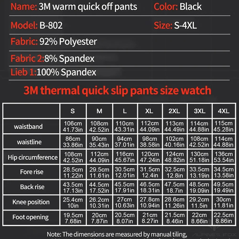 Black waterproof motorcycle overpants with CE knee pads, insulated windproof touring pants for men, quick-release design, FanzyMarket.