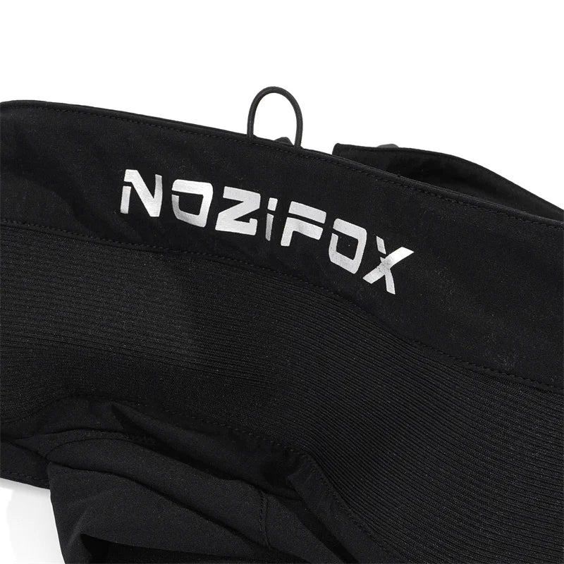 FanzyMarket men's black motocross racing pants for MTB, BMX, ATV, enduro, downhill, and dirt biking, size XXL.