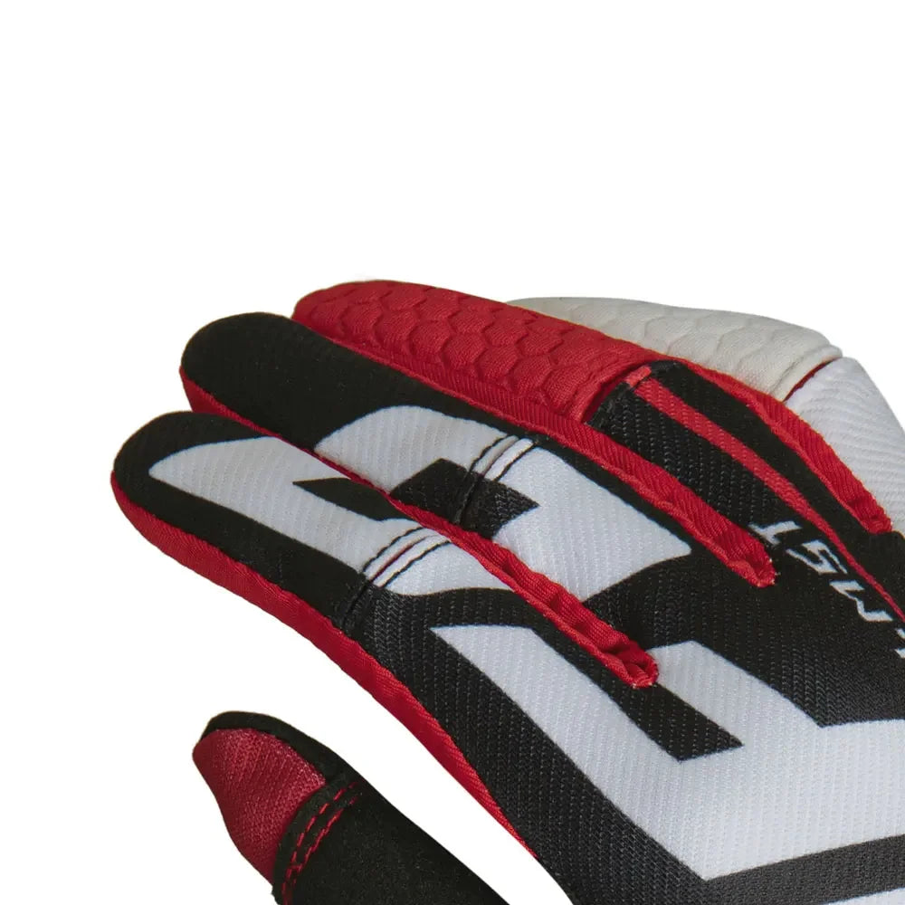 Men's off-road motorcycle gloves by FanzyMarket, full-finger shockproof MX ATV riding gloves with touchscreen, breathable, windproof design.