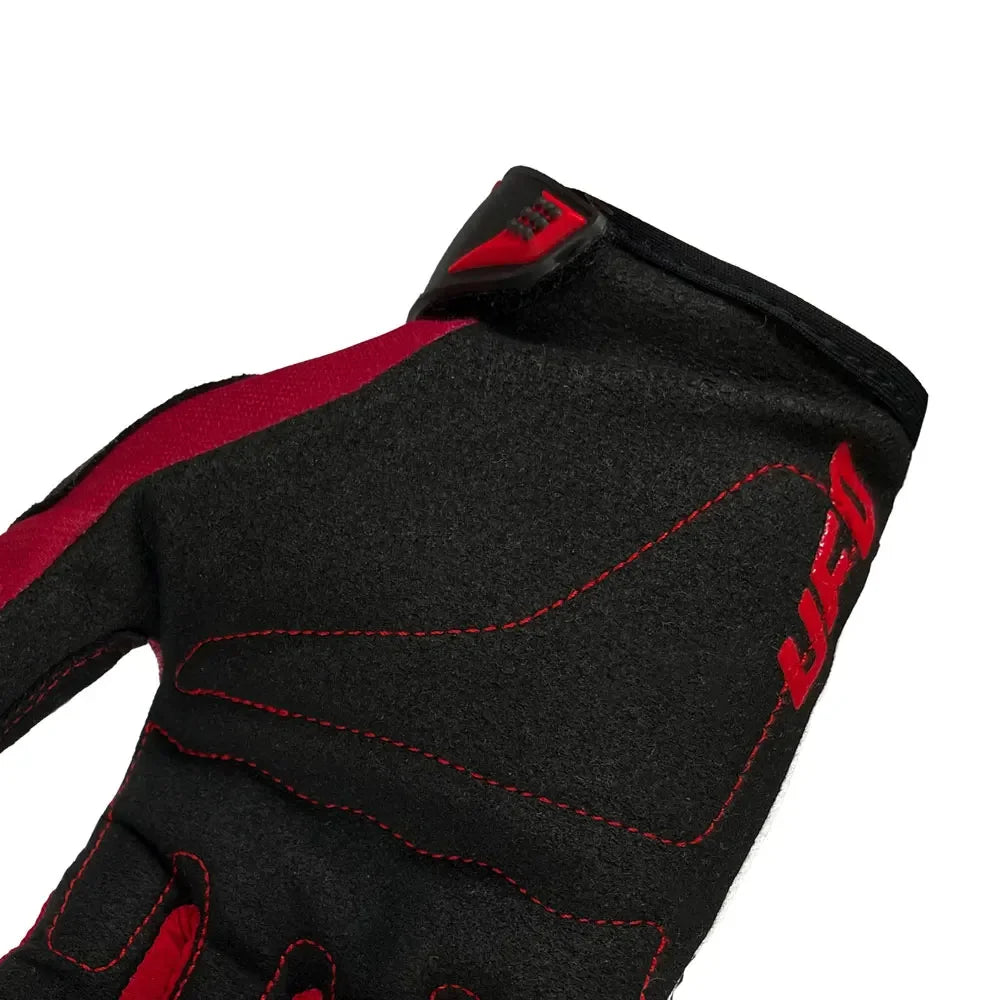 Men's off-road motorcycle gloves by FanzyMarket, full-finger shockproof MX ATV racing gloves with touchscreen, breathable, windproof.