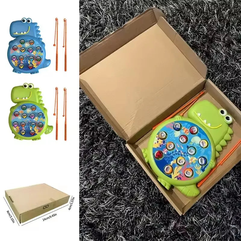 Magnetic Fishing Toy Set for Kids, Educational Montessori Game & First Birthday Gift for Boys and Girls