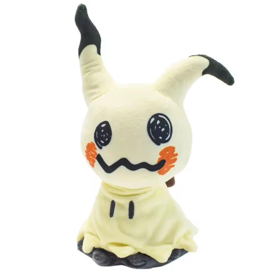 FanzyMarket Mimikyu plush toy, soft short plush stuffed animal, collectible cute cartoon doll for teens and collectors.
